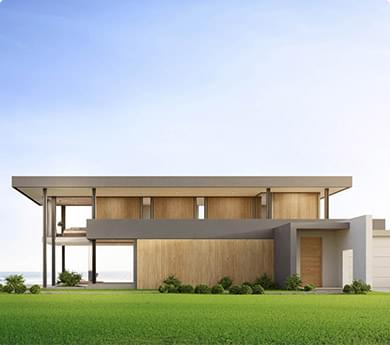 Brown and Gray Painted House